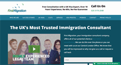 Desktop Screenshot of firstmigration.com