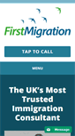 Mobile Screenshot of firstmigration.com
